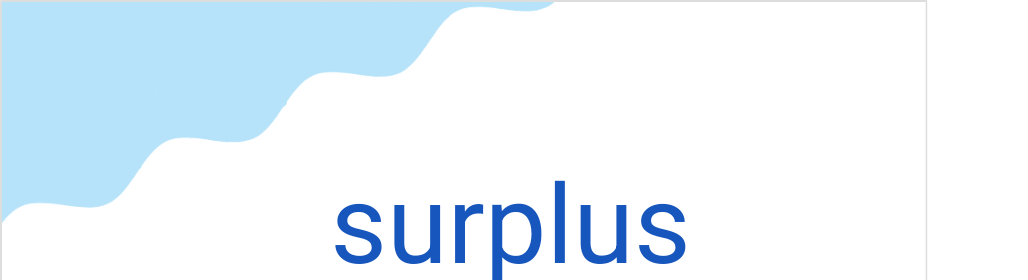 サープラス(フランス語:surplusの発音と意味)
