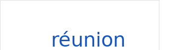 réunionの発音と意味